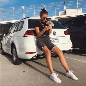 NWT Topshop Denim Cycling Shorts